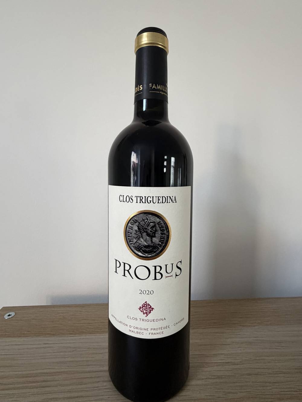Probus Clos Triguedina Cahors 75 cl